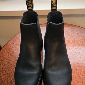 Dr. Martens Black Leather Boots